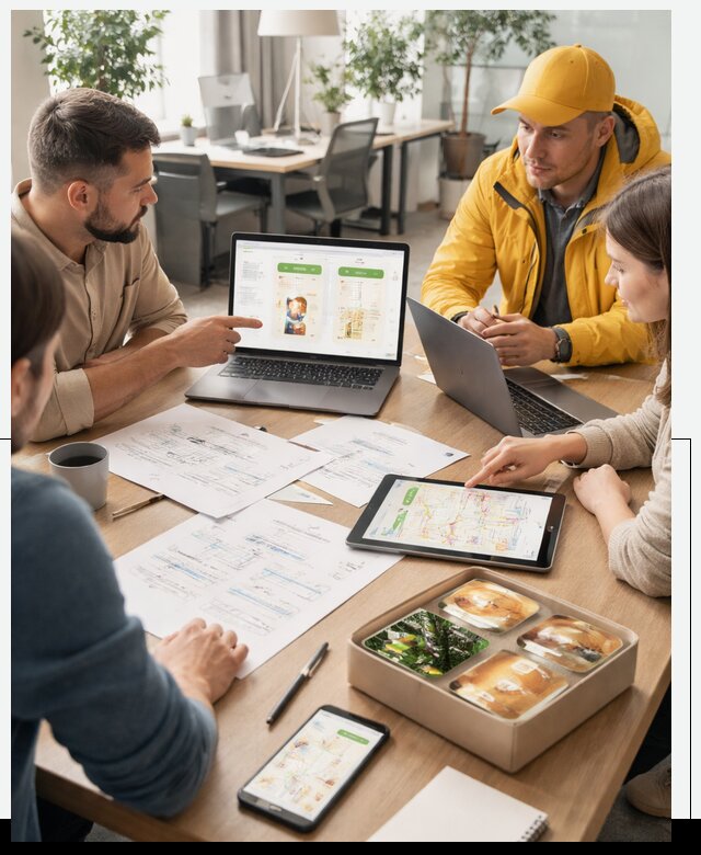 Разработка агрегатора доставки еды в Кисловодске от 16041 р., АвикейКсл