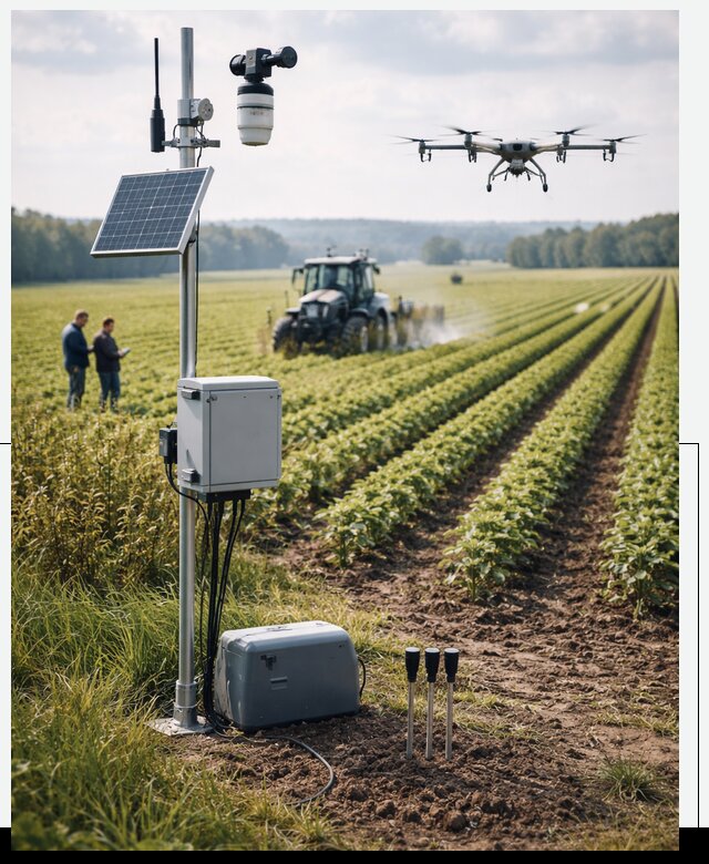 Разработка IoT мониторинга полей в Кисловодске от 9090 р. | АвикейКсл